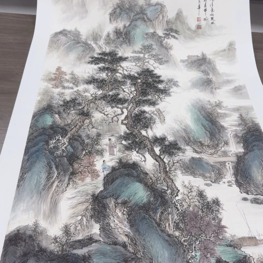 国画手绘国画作品