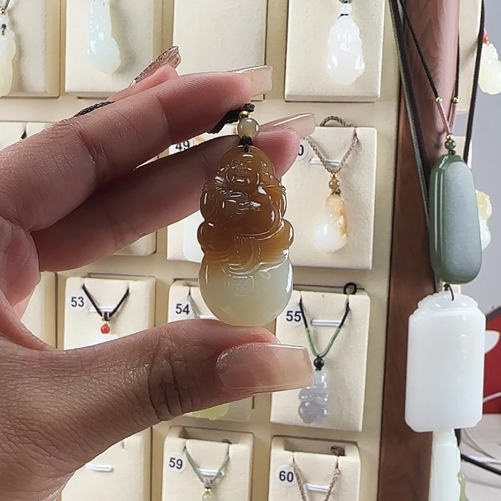 和田玉颈饰未镶嵌用****0