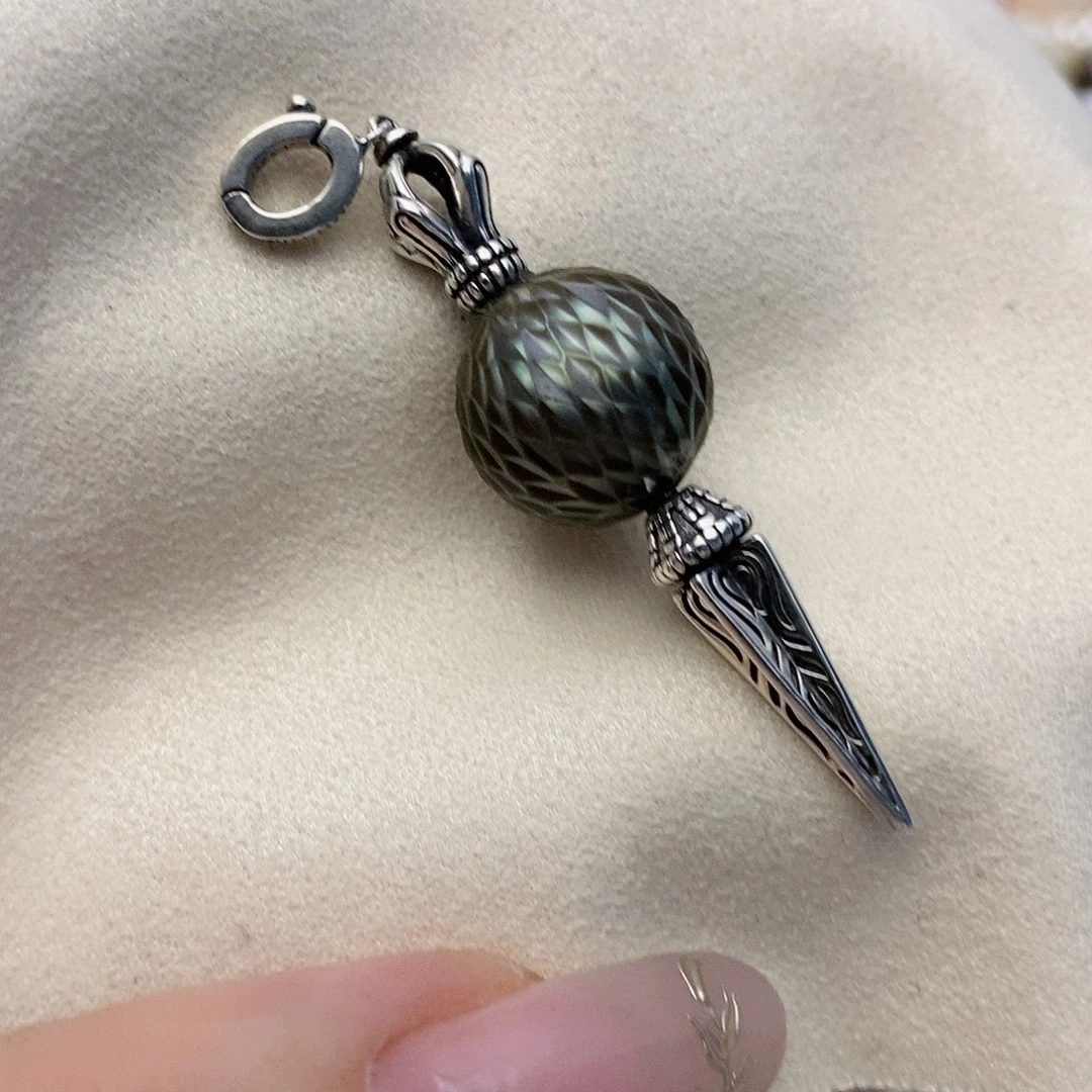 【闪购商品】海水珍珠银S925镶嵌颈饰