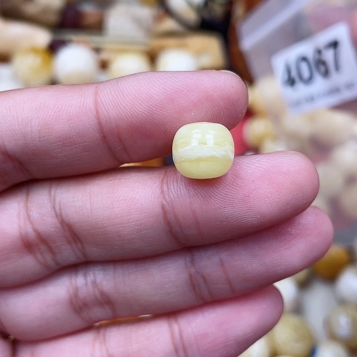 蜜蜡未镶嵌珠宝奇石10.5虎皮一线天