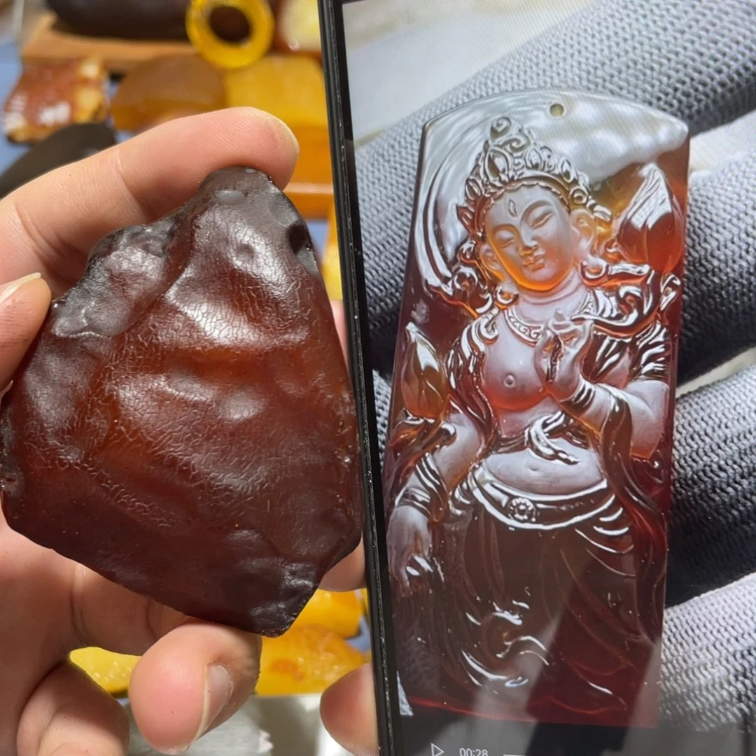 未镶嵌定制蜜蜡波罗的海琥珀蜜蜡