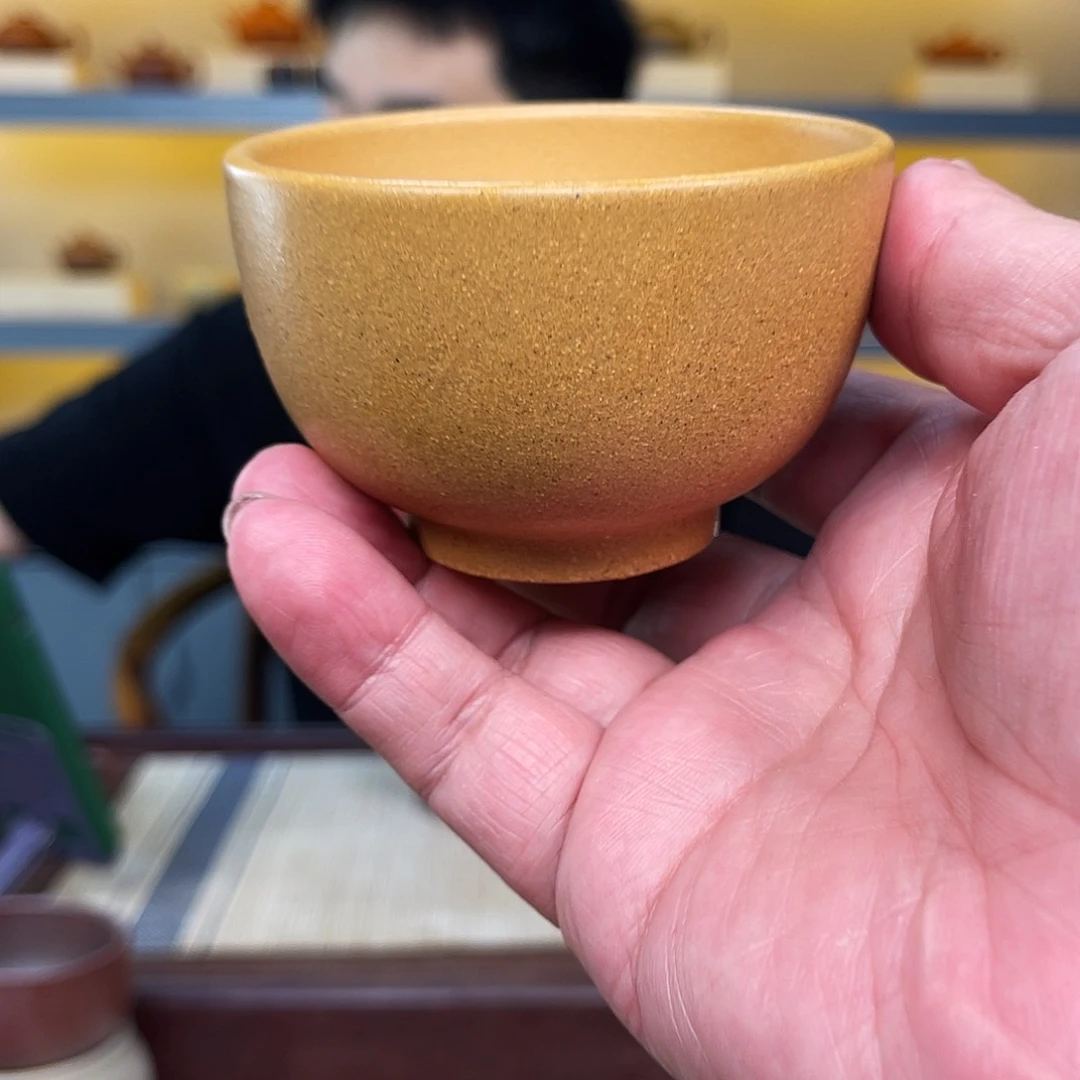 茶壶紫砂黄金段小碗