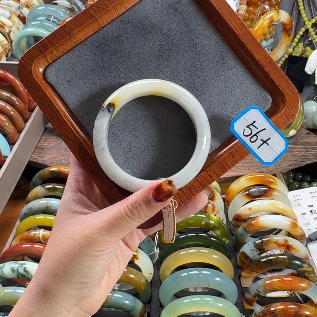 蛇纹石玉合金手镯