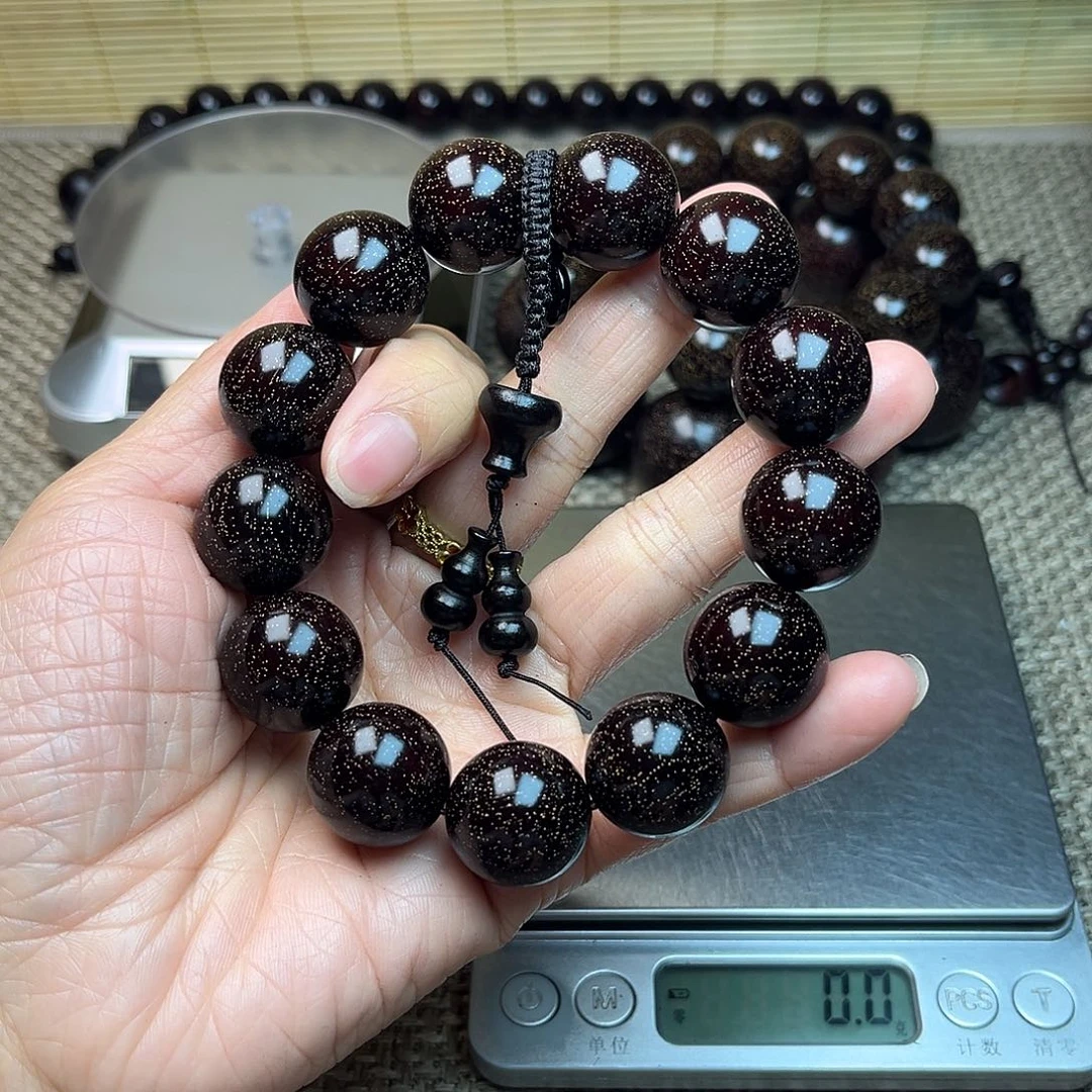 檀香紫檀（小叶紫檀）1.8 13颗 爆星