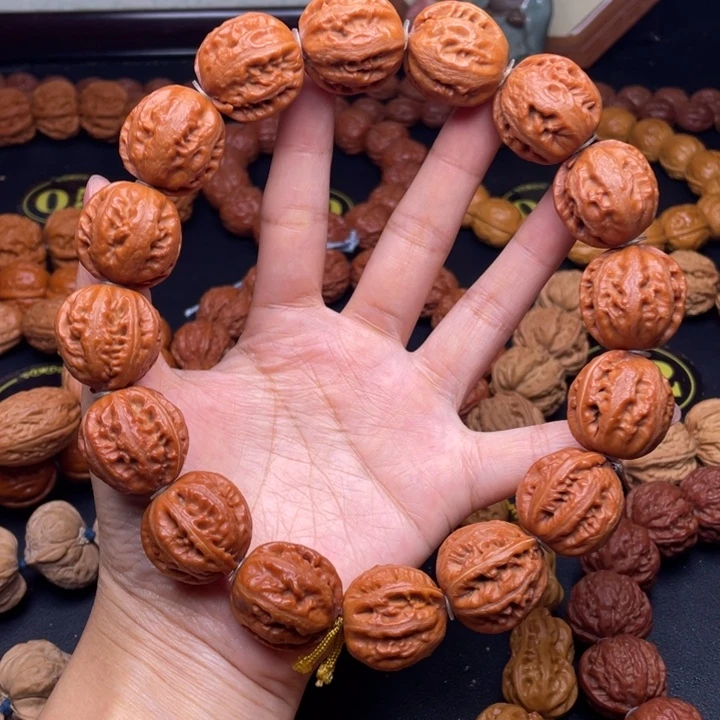 手串文玩核桃粗筋八棱