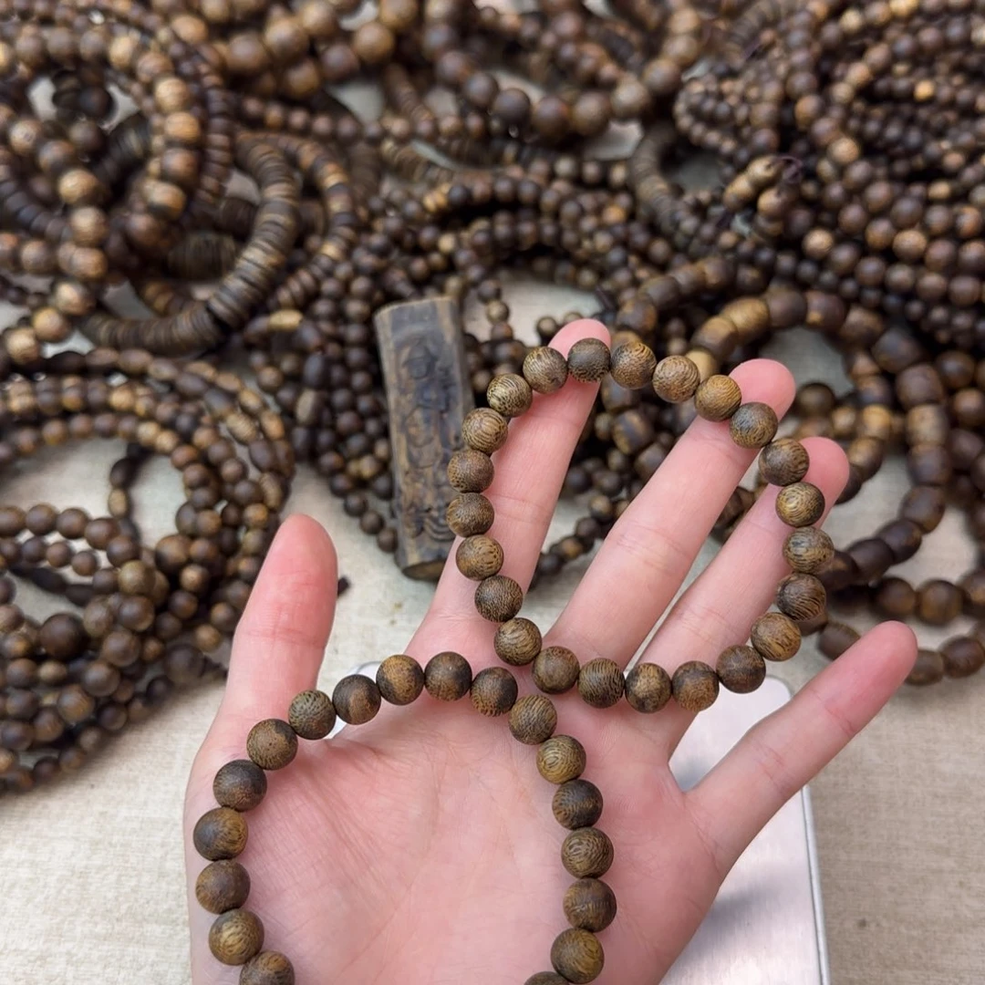 沉香碎屑沉香+卡8圆珠单圈多样性发一