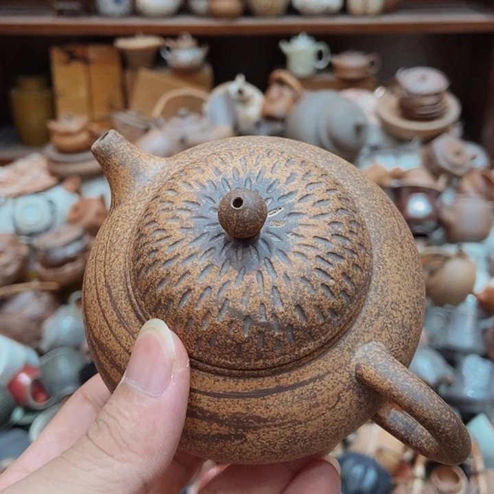 柴烧老岩泥高端茶器