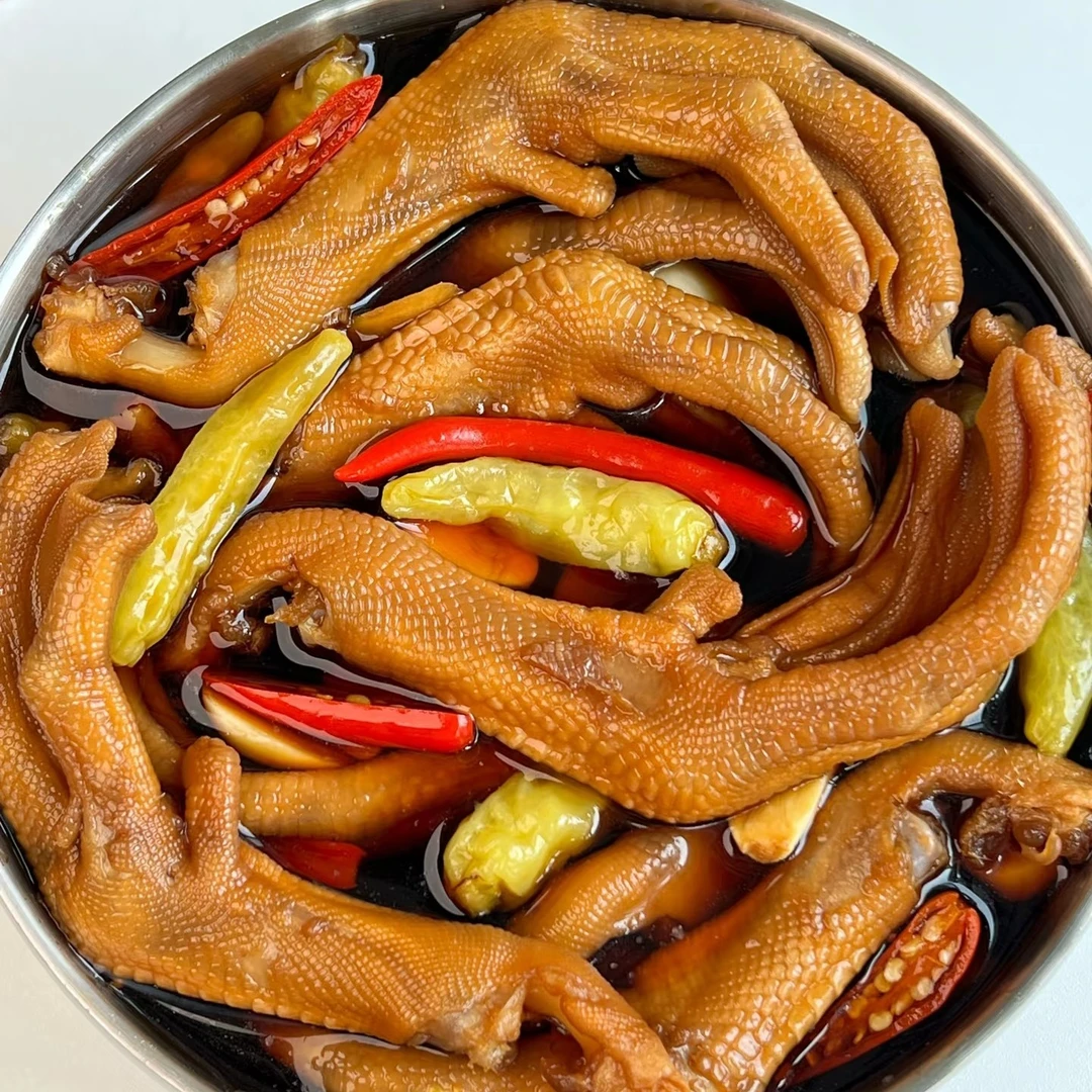 酱香泡鸭掌（无骨）