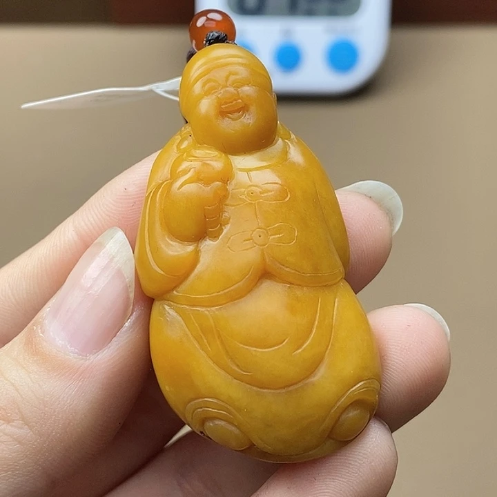 和田玉挂件未镶嵌F