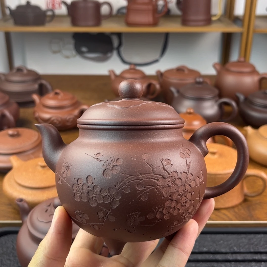茶壶紫砂手工制作