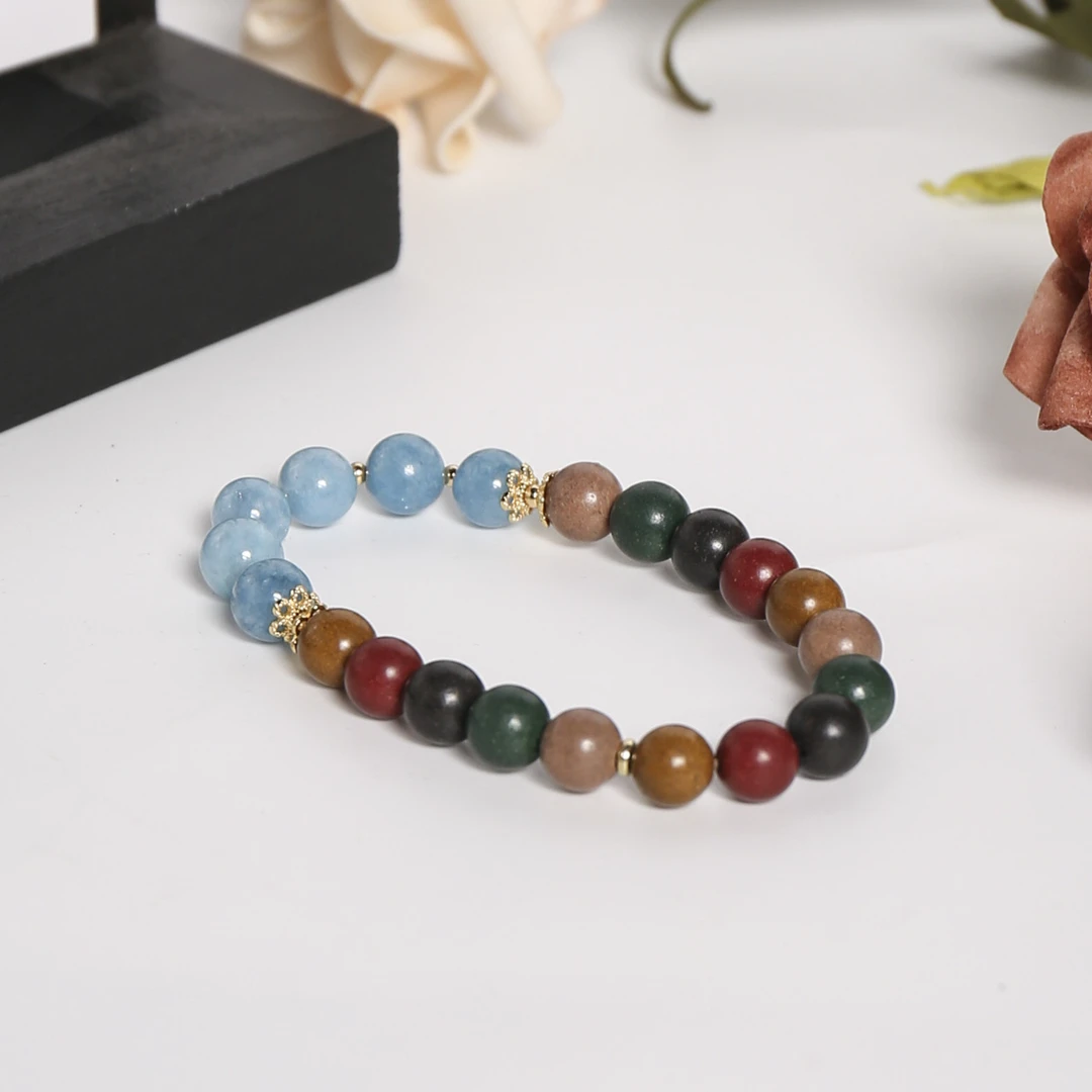 【非遗文化合香】五方合香珠单圈 DN030