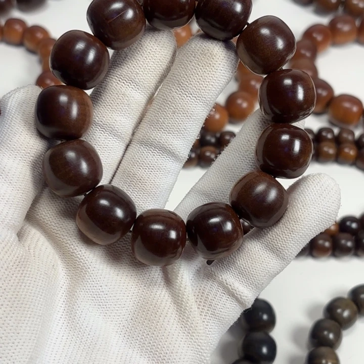 流***年檀香木1718老山檀黑肉焦糖奶甜