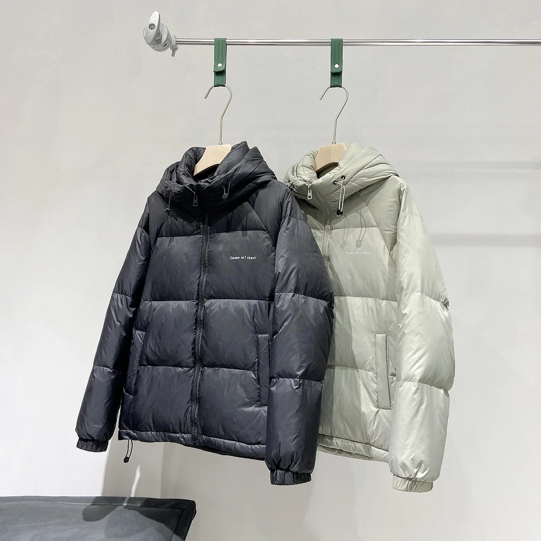 【国标绒】羽绒帽款面包服马甲外套#108