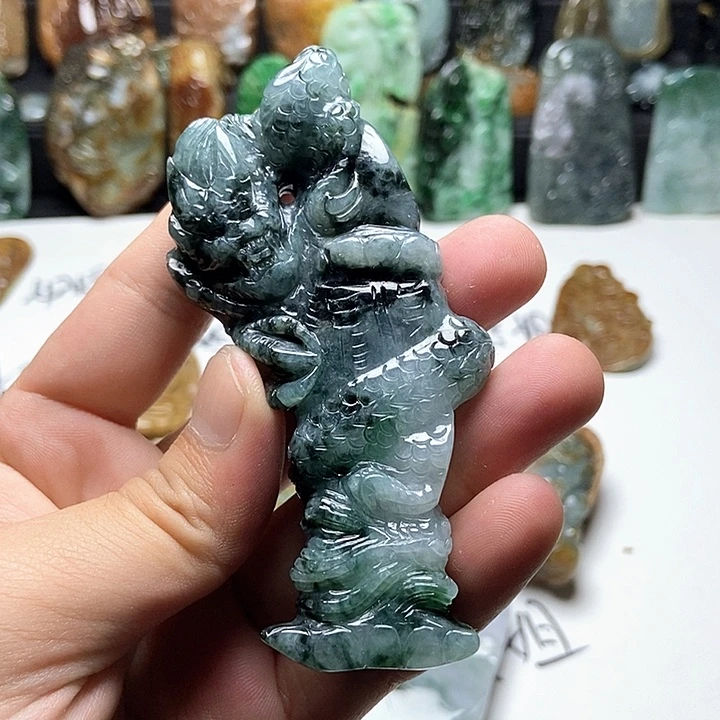 颈饰未镶嵌翡翠翡翠a货