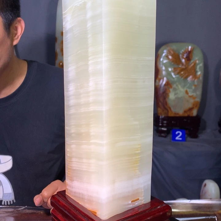 石材天然原石摆件