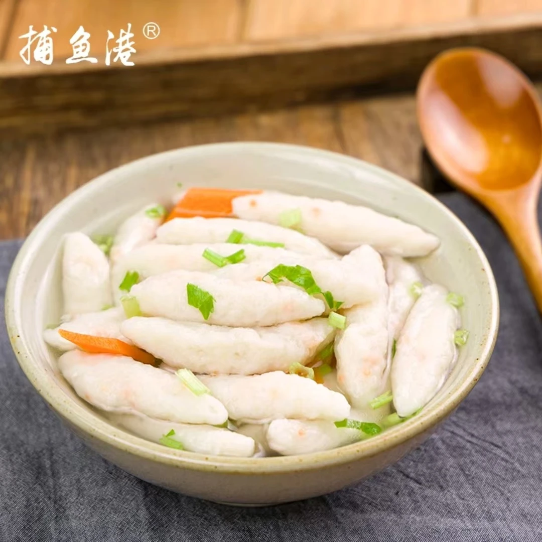 潮星精选正宗黄鱼滑手打新鲜深海黄花鱼滑低脂无添加