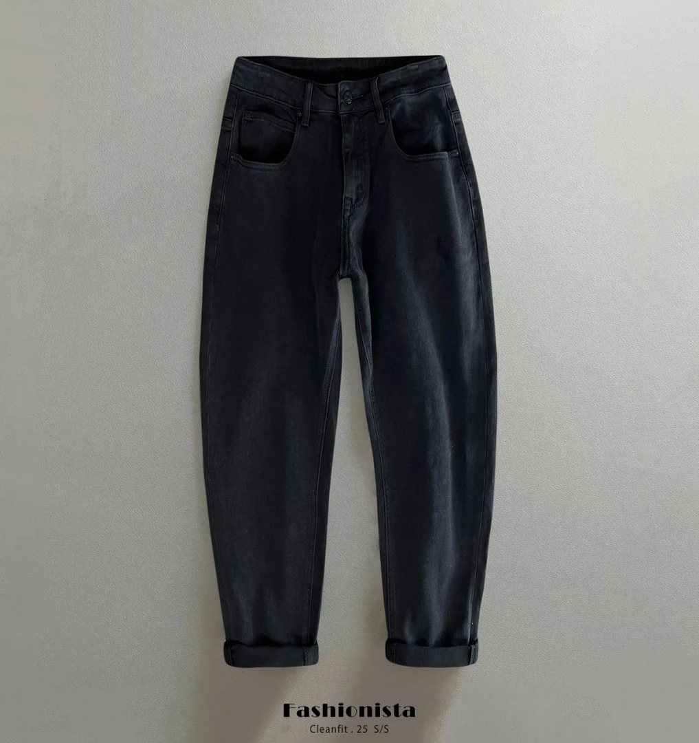 复古做旧休闲哈伦裤中腰牛仔裤男款四季百搭潮流水洗长裤时尚男裤