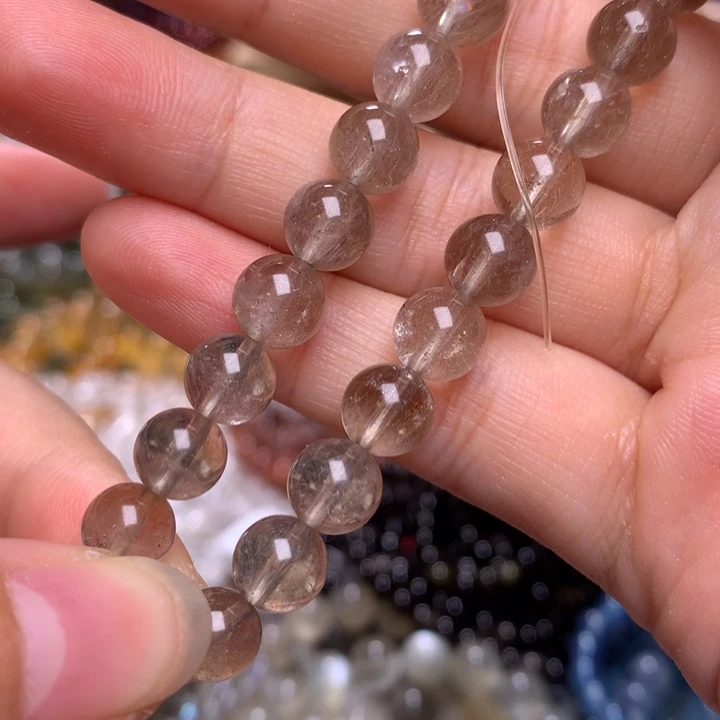 未镶嵌手串水晶7.8兔毛阿塞