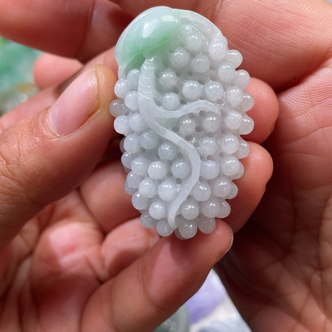 颈饰未镶嵌翡翠翡玉缘翡翠