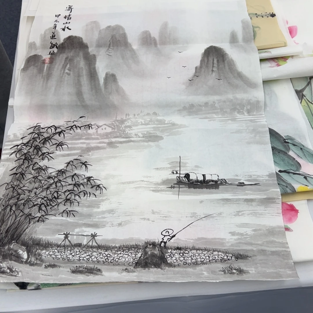 国画国画作品欣赏一下