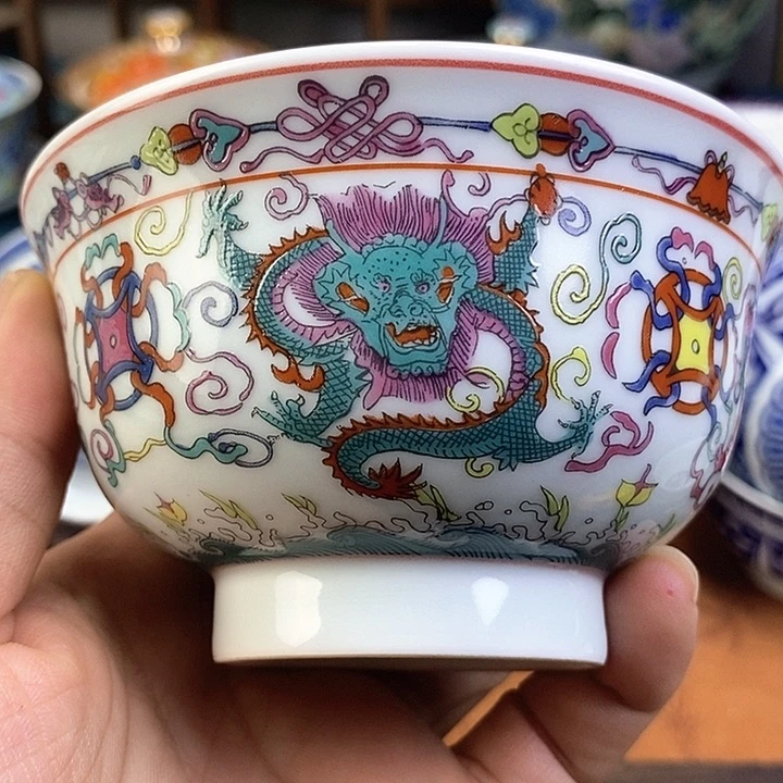 景德镇陶瓷藏式茶碗