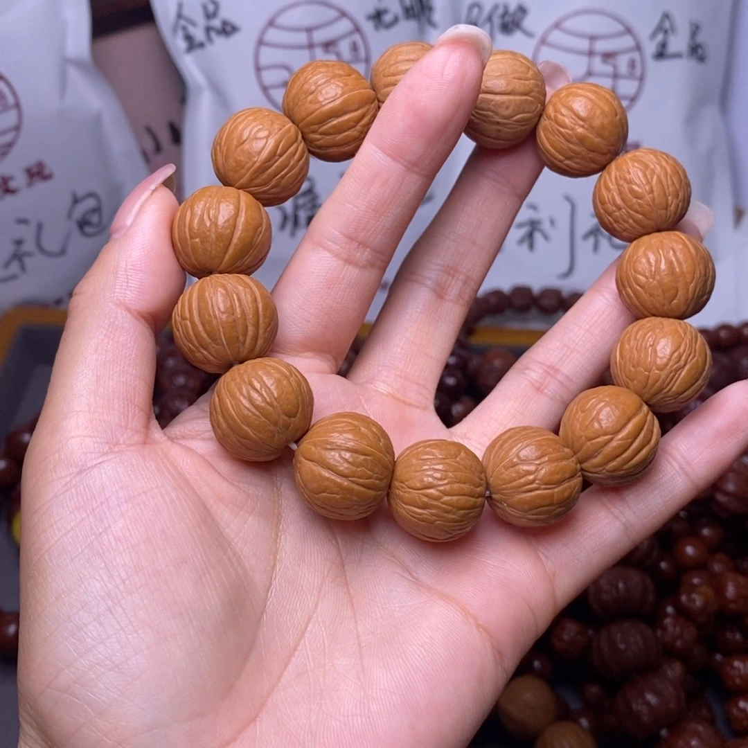 猴头核桃手串聚宝盆