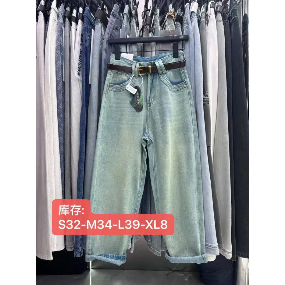 珍珍新品时尚百搭老爹裤1188