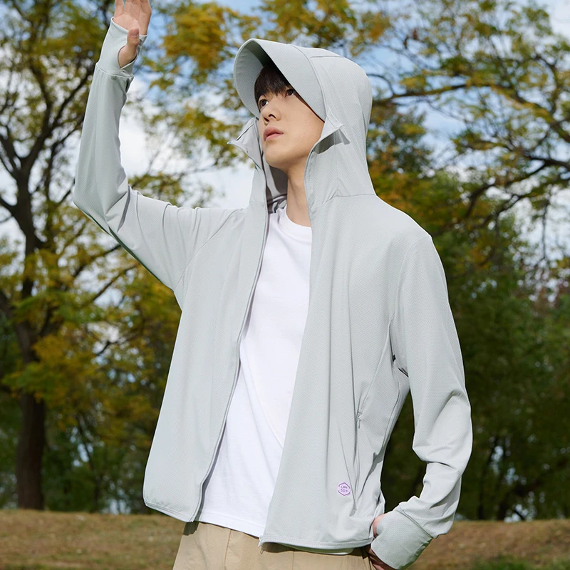 UPF50+冰丝衣男女士2025夏季防紫外线薄款长袖外套防晒衣女款外穿