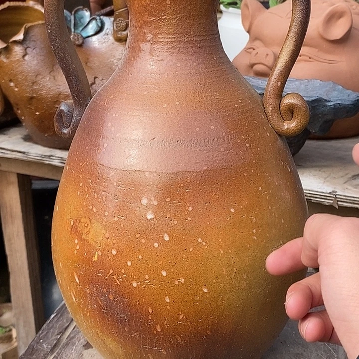 紫砂花盆紫砂8.36无孔