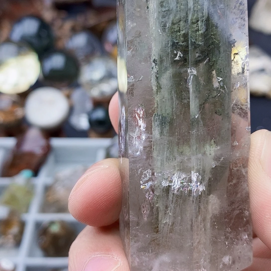 水晶天然水晶透亮光泽未镶嵌大**闲