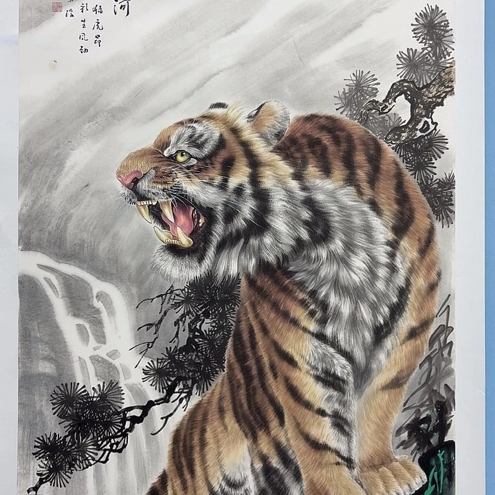 国画手绘国画作品