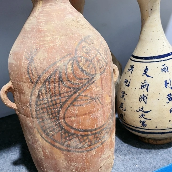 瓦当摆件摆件茶的茶香明*