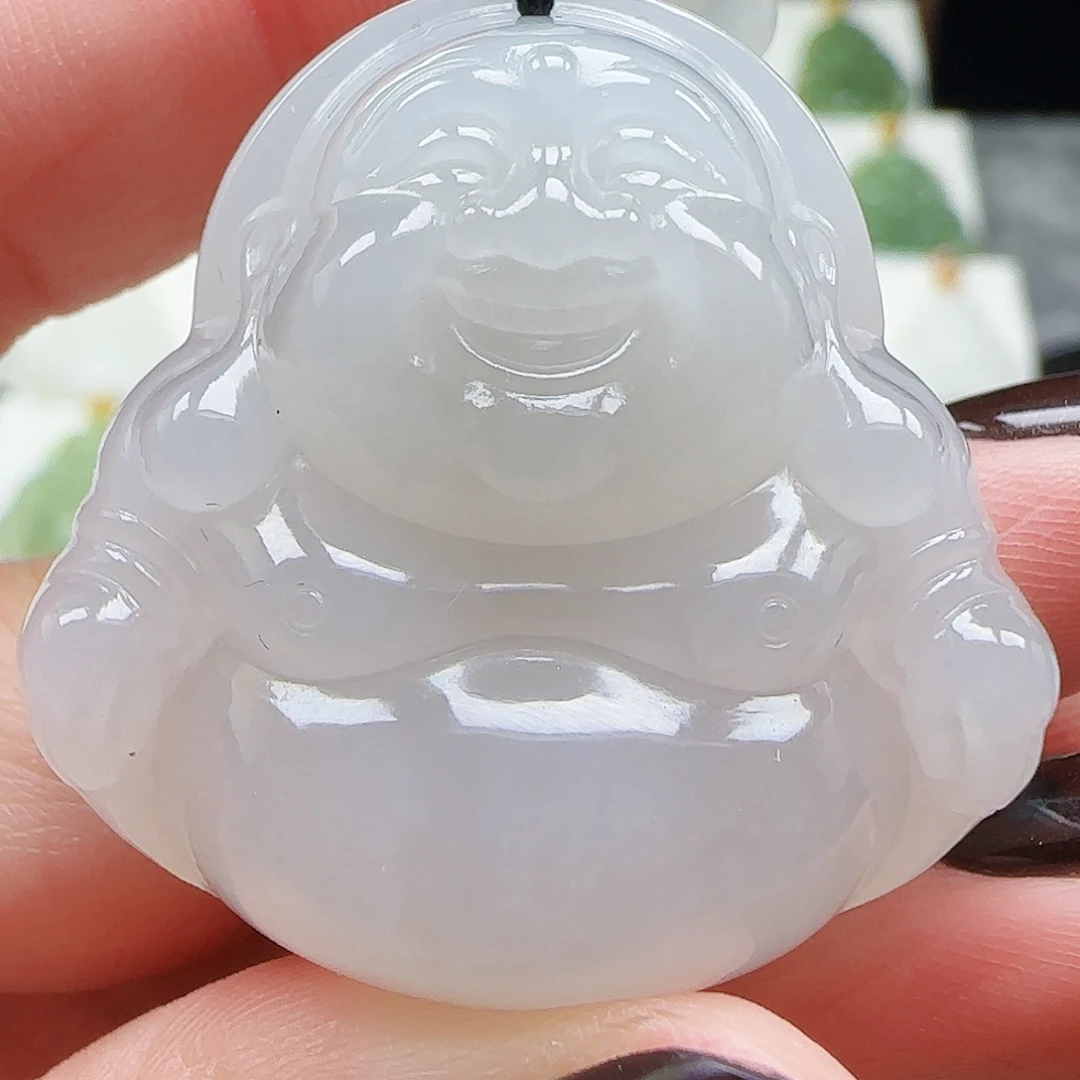 和田玉未镶嵌吊坠(赠链)