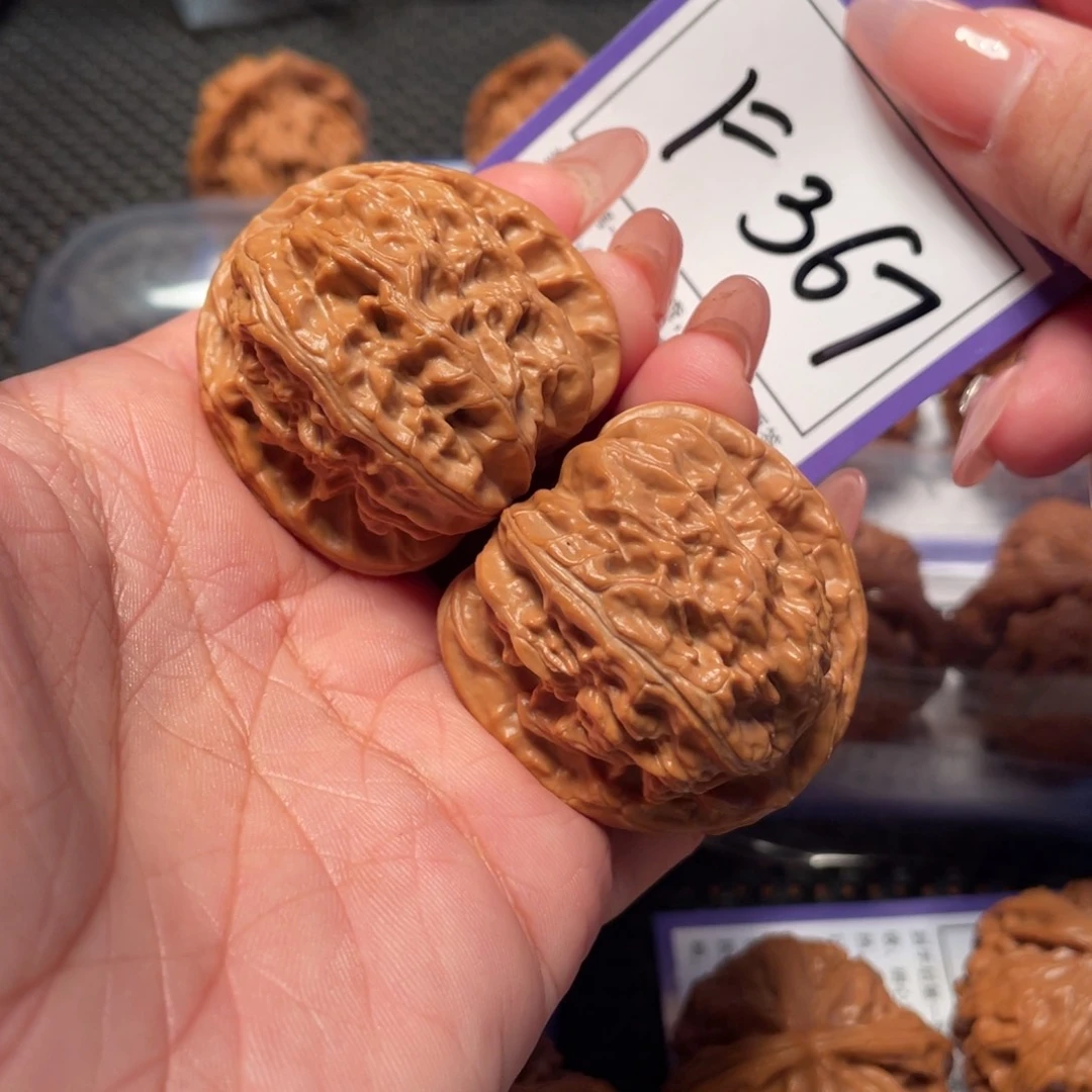 把件文玩核桃367号白狮子39