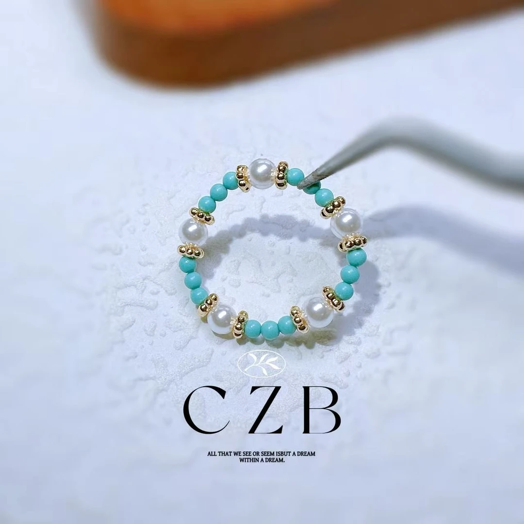 N11原创手工设计轻奢简约时尚气质素圈戒圈戒指