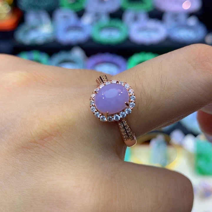 翡翠银S925镶嵌颈饰翡翠