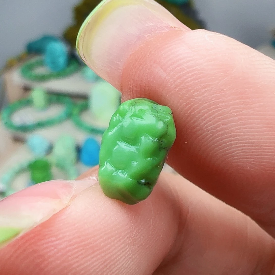 绿松石未镶嵌主播万珍