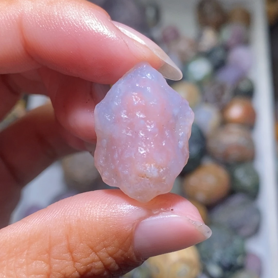 未镶嵌玛瑙/玉髓珠宝半成品