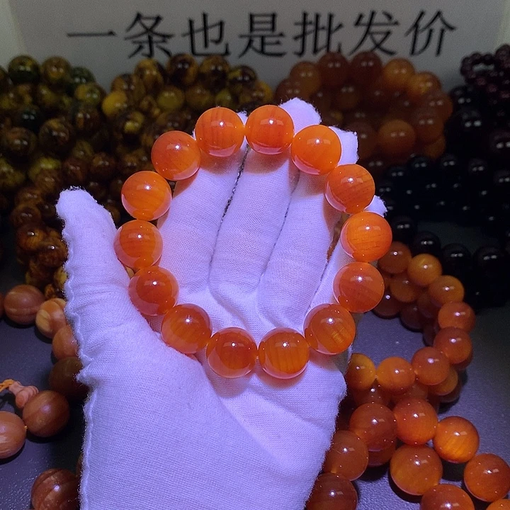 松木（琥珀木）手串/手链1.6 包浆高货