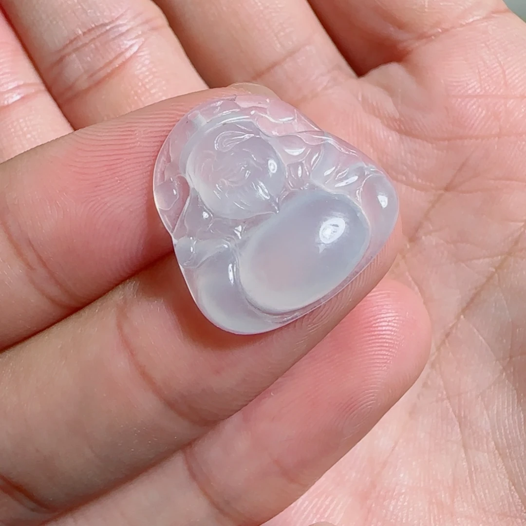 颈饰未镶嵌翡翠财爷