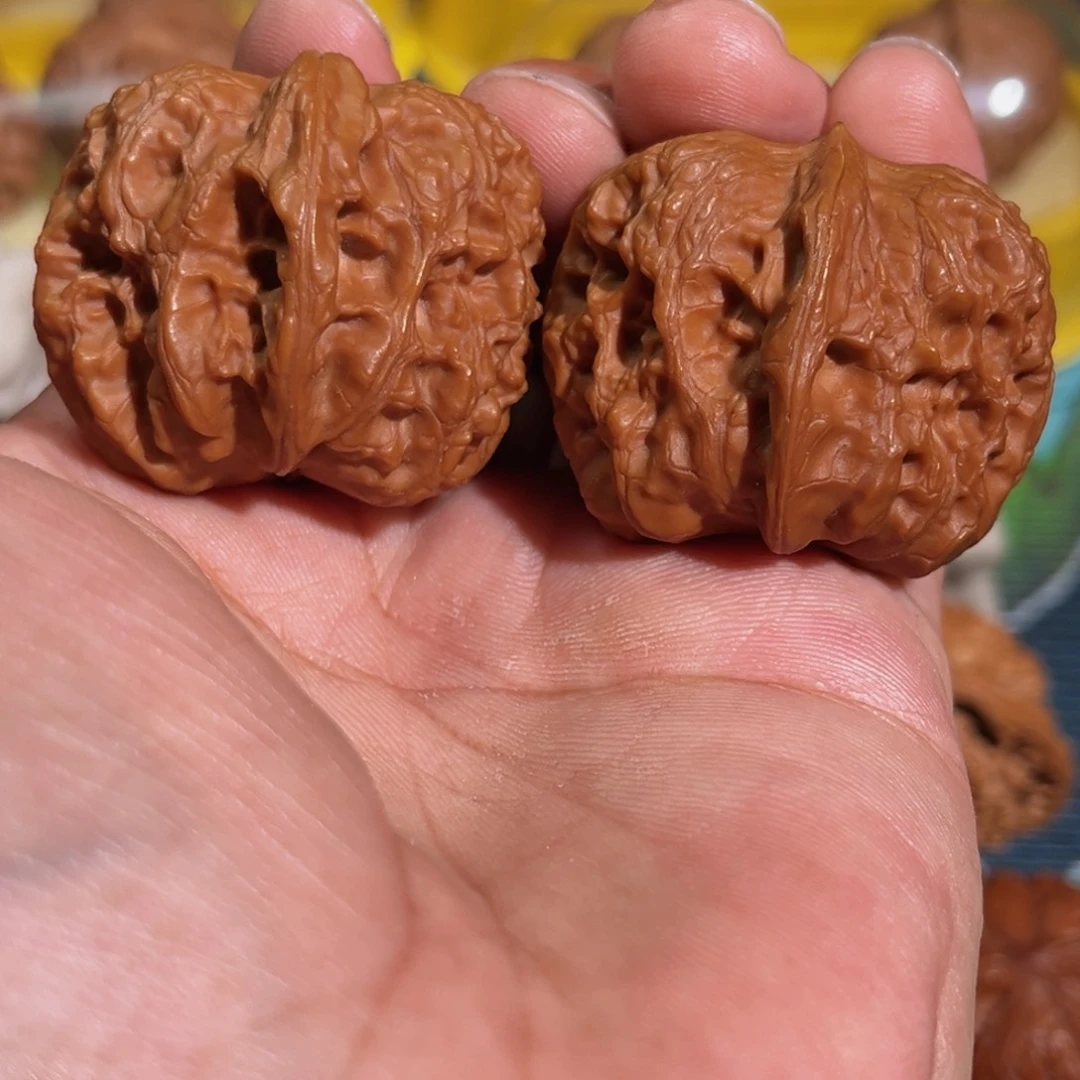 文玩核桃把件金钟38