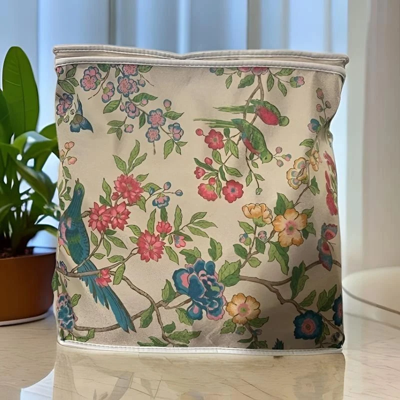 【大号】花鸟收纳衣物被子防尘手提搬家行李袋衣物搬家防潮收纳袋