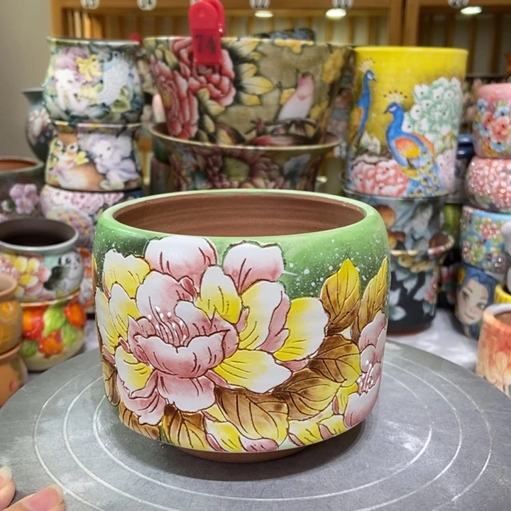 景德镇艺术手绘作品