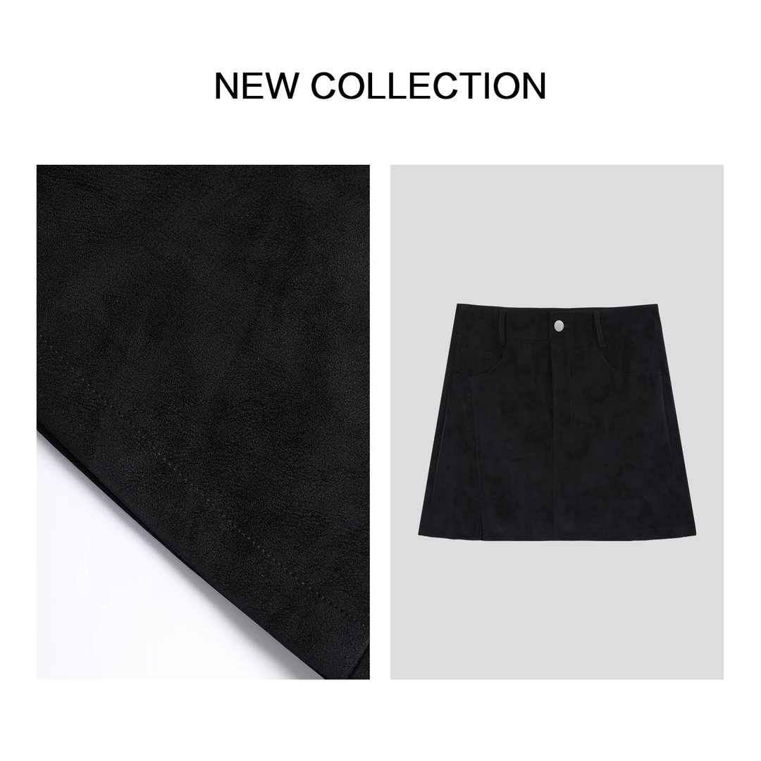 【芳芳专属】Q5F36017B 春季 短裙 高腰设计 修饰身形