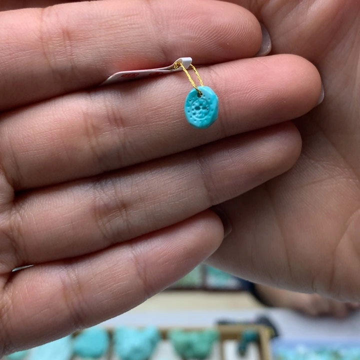 绿松石未镶嵌配饰