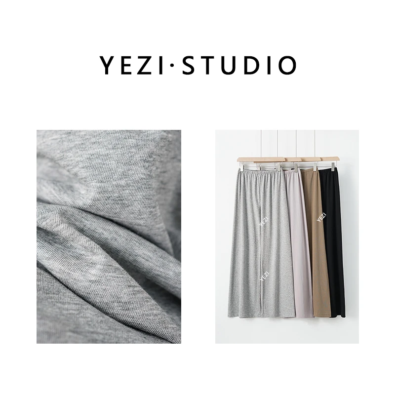 裤子【松弛之旅】麻里棉空气酶洗松弛感空气休闲裤25236006