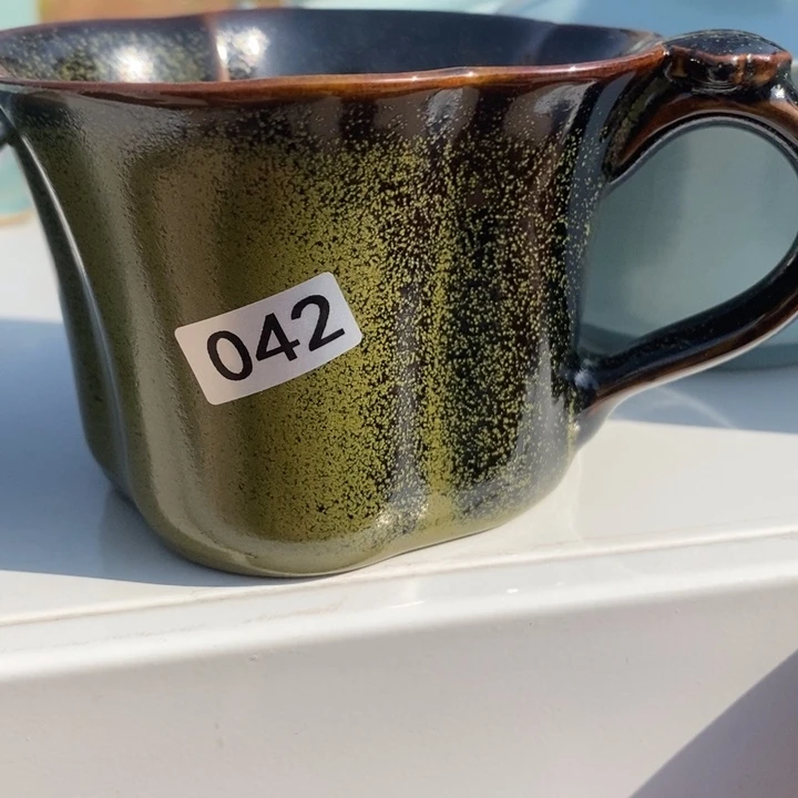 摆件豆**萌抱朴汝瓷仿古微瑕