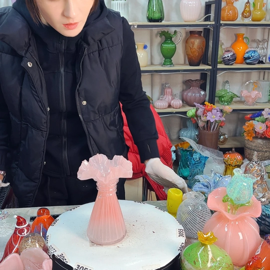 粉舞蹈裙福利家悦琉璃工艺品不完美