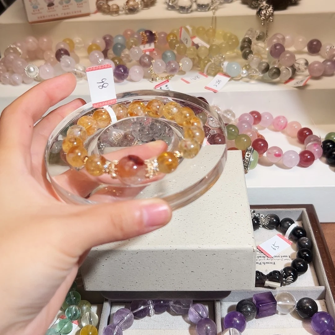 合金手链烟晶暴力黄