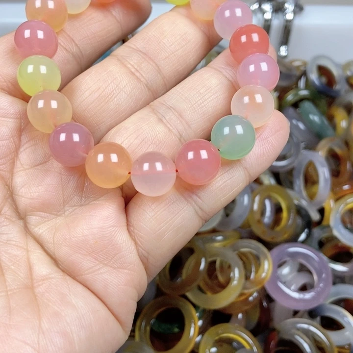 未镶嵌戒指玛瑙/玉髓